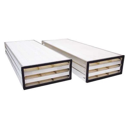 Baldwin Filters Air Filter, 14 x 5-5/16 to 6-3/16 in. PA2395