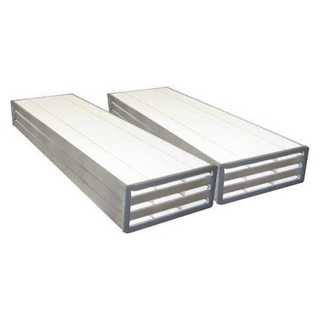 Baldwin Filters Air Filter, 14 x 5-5/16 to 6-3/16 in. PA2390