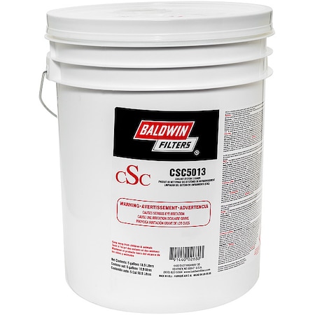 Baldwin Filters Liquid Coolant Cleaner, 5 gal. CSC5013