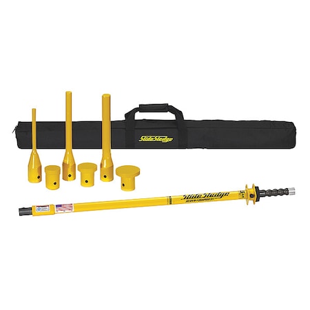 Slide Sledge Slide Hammer Sledge, 13 lb., 46", w/ 6 Tips 211205