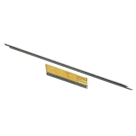 Fluke Probe Tips, Banana Jack, 3-8/9" or 1-1/3", Nickel and Gold Plated TP912