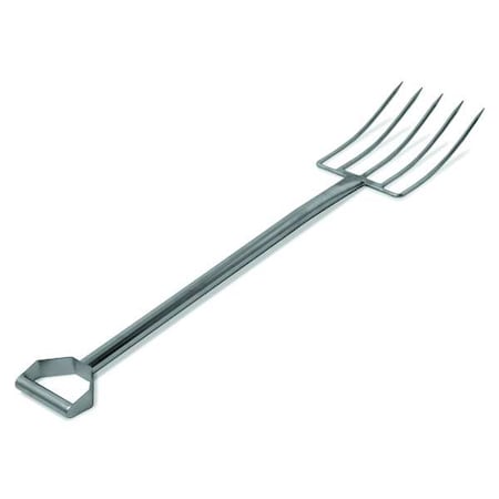 Sani-Lav Stainless Steel Fork, 5 Tines, 12 In 2071