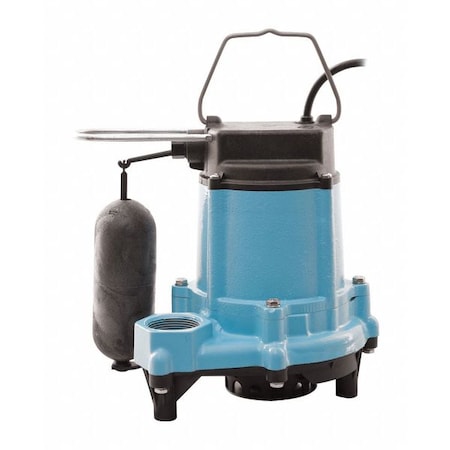 Little Giant Pump 1/3 HP 1-1/2" F Submersible Sump Pump 115 Vertical 6EN-CIA-SFS