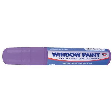Cosco Paint Marker, Extra Large Tip, Purple Color Family, Paint 038874