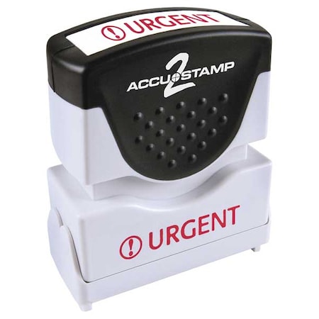 Accu-Stamp2 Microban Message Stamp, Urgent, 3/8" 038854