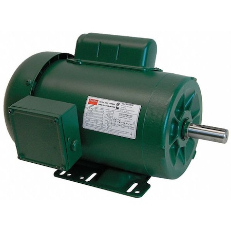 Dayton High Torque Farm Duty Motor, 1 HP, 115/230, 1750 Nameplate RPM, 143T Frame 4XVJ6