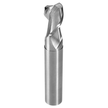 Onsrud 1/2" Two Flute Routing End Mill Corner Radius, 2-1/8" Neck AMC706306