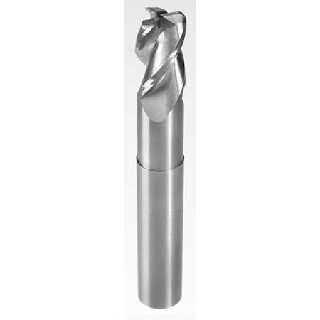 Onsrud 1/4" Three Flute Routing End Mill Square, 1-3/4" Neck AMC709752