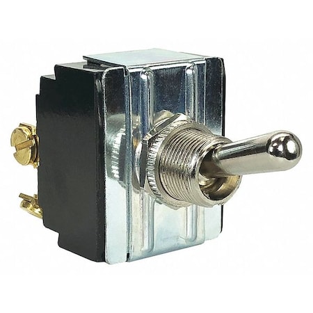 Carling Technologies Toggle Switch, 3PST, 6 Connections, Off/On, 3/4 hp, 10A at 250V AC, 15A at 125V AC HK254-73