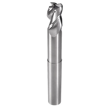 Onsrud 1/2" Three Flute Routing End Mill Corner Radius, 4-1/8" Neck AMC716606