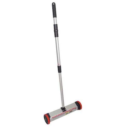 Westward Magnetic Sweeper w/Release, 13 In W 4YCK5