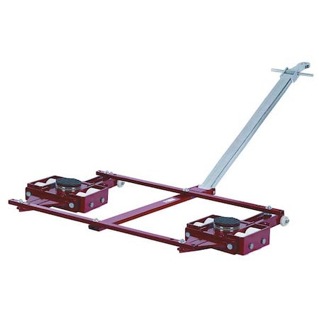 Gks-Perfekt Tandem Machine Dolly, 88,000 lb., Steel 5-11148