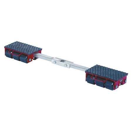 Gks-Perfekt Machine Dolly, 19,800 lb., Steel 3-11070