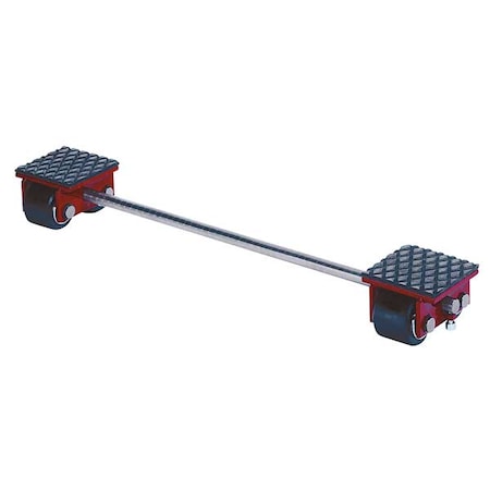 Gks-Perfekt Machine Dolly, 6600 lb., Steel 3-10206