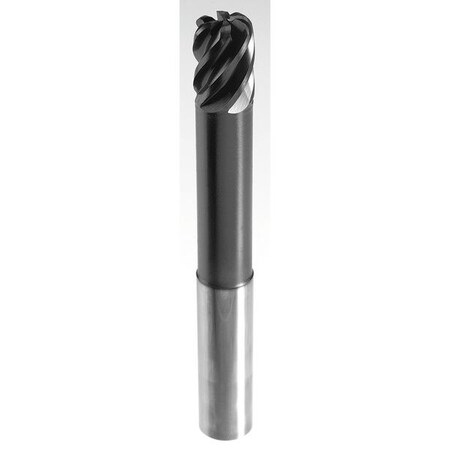 Onsrud 1/4" Six Flute Routing End Mill Square, 3-1/8" Neck EMC600600