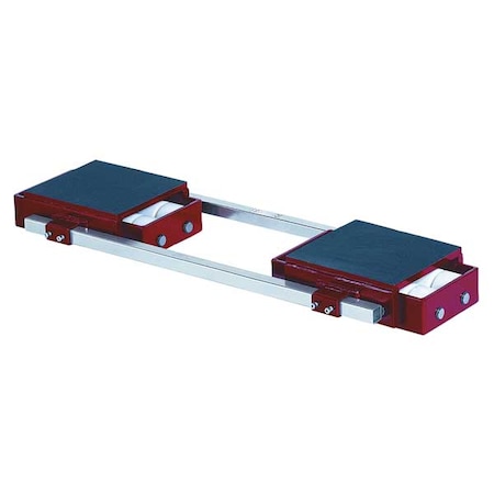 Gks-Perfekt Machine Dolly, 132,000 lb., Steel 3-10226