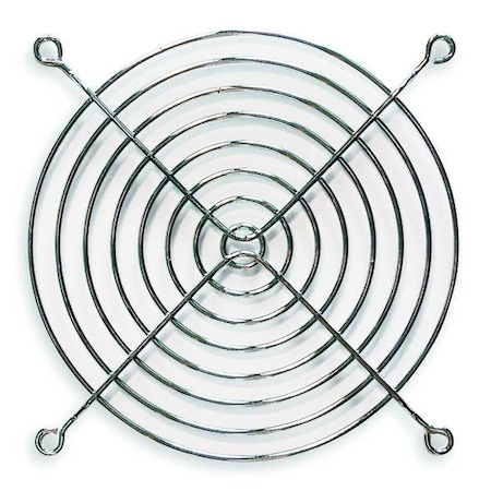 Dayton Compact Axial Fan Guard, Fits Fan Shape Square, Diameter 4 35/64 in, Steel 4YD87