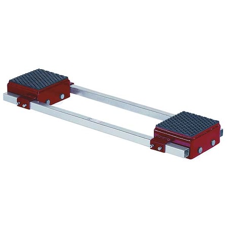 Gks-Perfekt Machine Dolly, 66,000 lb., Steel 3-11992