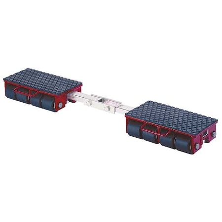 Gks-Perfekt Machine Dolly, 26,400 lb., Steel 3-10312