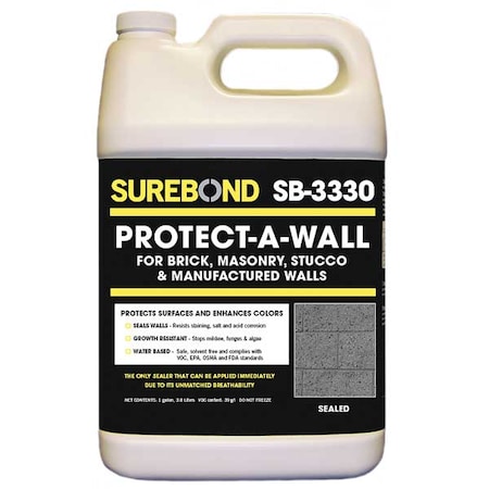 Surebond Sealer, 1 gal, Clear, Epoxy, Semi Gloss SB-3330 G