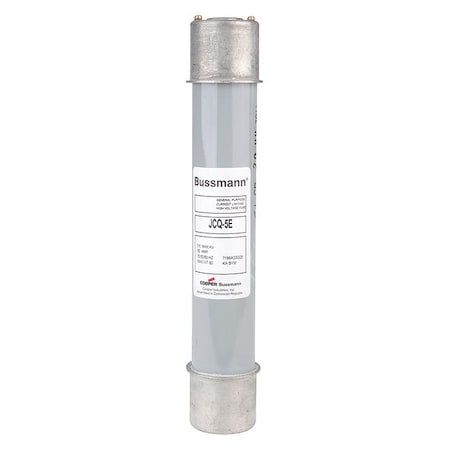 Eaton Bussmann Medium-Voltage Fuse, JCQ Series, 5A, Time-Delay, Cylindrical JCQ-5E
