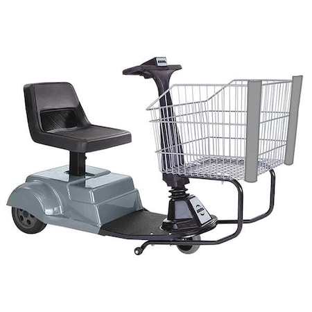 R.W. Rogers Co Smart Shopper Handicap Cart, Silver RWR-AMG-420000-SLVR