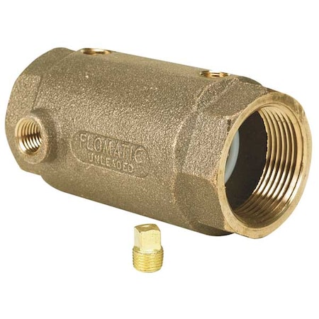 Campbell 1-1/4" FNPT Lead Free Brass Spring Check Valve 4062EVFD