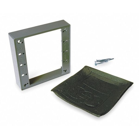 Bell Outdoor Extension Box, 2 Gangs, Aluminum 5407-0