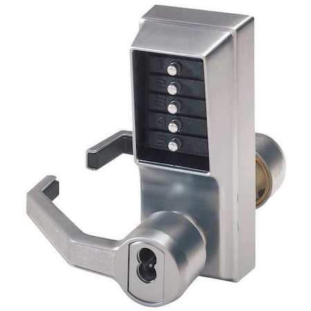 Simplex Push Button Lock, Entry, Key Override LL-1021-B-26D-41