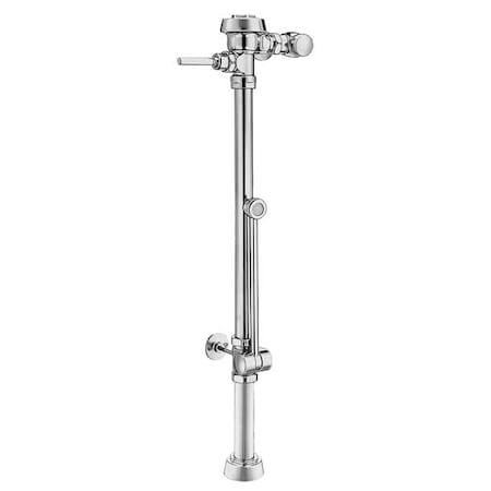 Royal Bedpan Washer Flush Valve, 1.6 gpf, Inlet Size 1", Spud Coupling Size 1-1/2" Royal BPW 1000-1.6