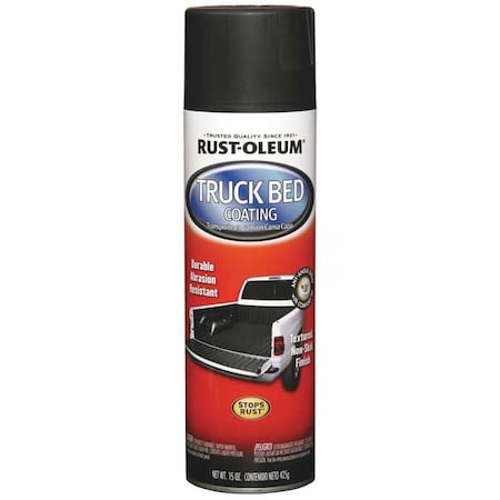 Rust-Oleum 15 oz. Non Skid Black Truck Bed Coating 248914