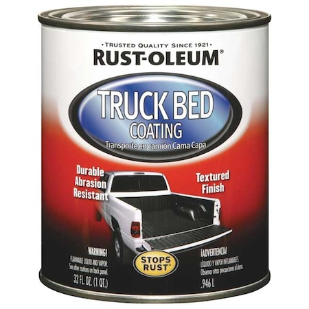 Rust-Oleum 1 qt. Textured Black Truck Bed Coating 248915