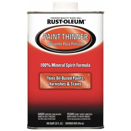 Rust-Oleum Paint Thinner, 1 qt. 248669