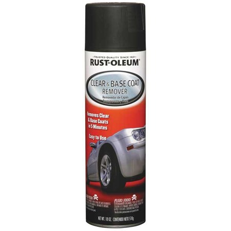 Rust-Oleum Clear and Base Coat Remover, 18 oz. 248878