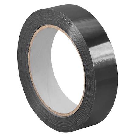 Tapecase Bag Sealing Tape, UPVC, Black, 3/8In x 72Yd TC414