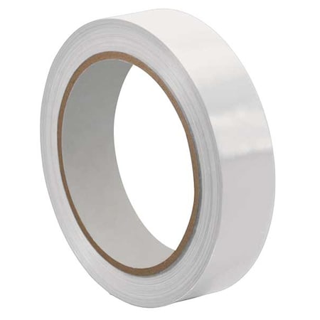 Tapecase Bag Sealing Tape, UPVC, White, 3/8In x 72Yd TC414