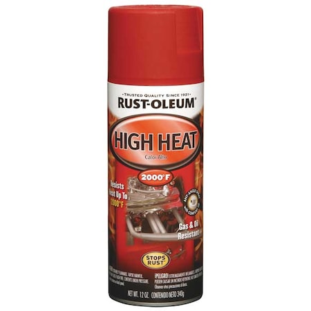 Rust-Oleum 12 oz. Flat Red Engine Enamel 248908