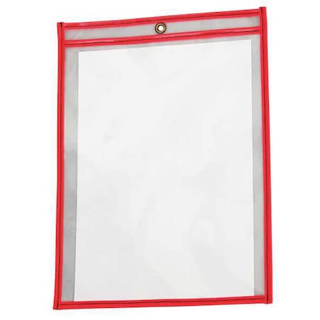 Zoro Select Shop Ticket Holder, Neon Red, PK15 4YNR6