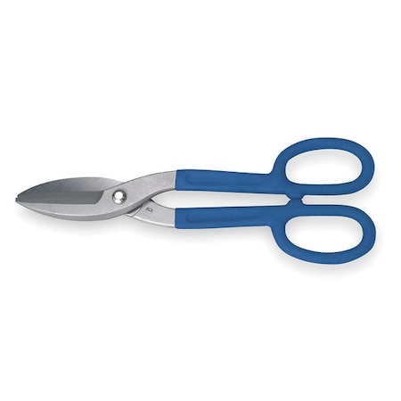 Westward Tinners Snip, Straight, 12 in, Steel 4YP52