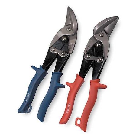 Westward Aviation Snip Set, Left/Right, 9 3/4 in, Forged steel 4YP54