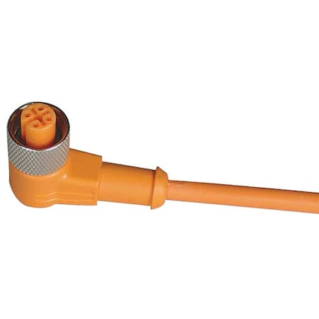 Miller Fluid Power Power Cordset, 5m, Orange 9126487305