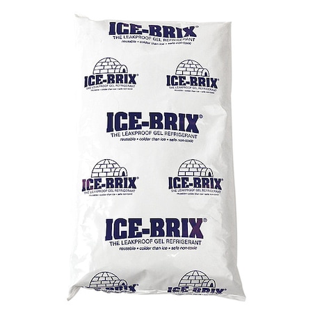 Polar Tech Industries Ice-Brix Poly Pouch, Reuseable, Leakproof, 24 oz., PK6 IB 24