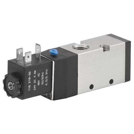 Aro Solenoid Air Control Valve, 1/4 In, 24VDC M252SS-024-D