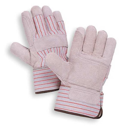 CONDOR Leather Gloves, Safety, XL, PR 2MDC7