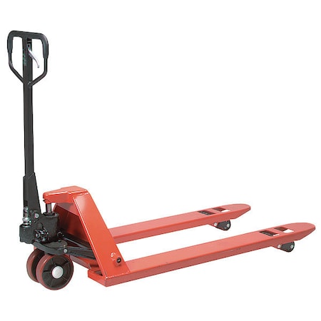 Dayton Pallet Jack, 27x48, Cap 5500 lb. 4YX97
