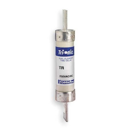 Mersen UL Class Fuse, RK5 Class, Time-Delay, 125A, 250V AC, Non-Indicating TR125R