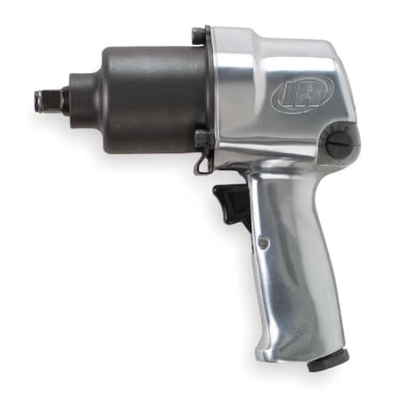 Ingersoll-Rand 1/2" Air Impact Wrench, 600 ft-lbs Max Rev Torque, Super Duty 244A