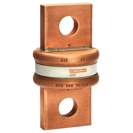 Mersen UL Class Fuse, T Class, Fast-Acting, 450A, 300V AC, Non-Indicating A3T450