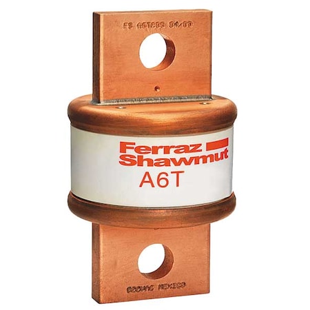 Mersen UL Class Fuse, T Class, Fast-Acting, 800A, 600V AC, Non-Indicating A6T800