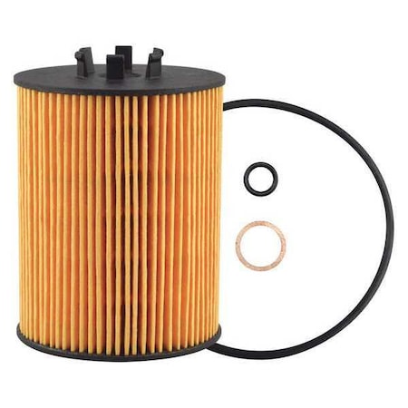 Baldwin Filters Oil Fltr Element, 4-3/32"x2-7/8"x4-3/32" P7427